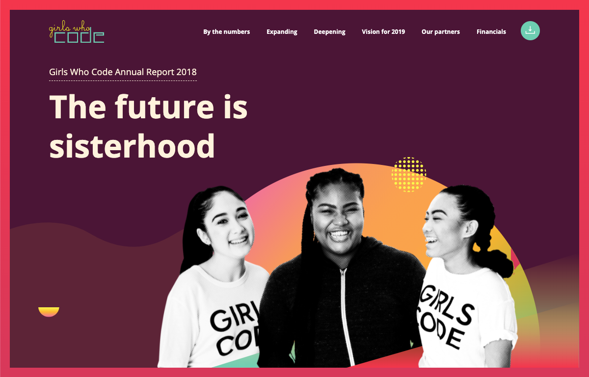 Girls Who Code Annual Report 2018